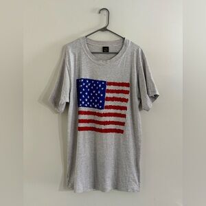 Vintage American Flag Graphic Tshirt Men’s Medium - Large